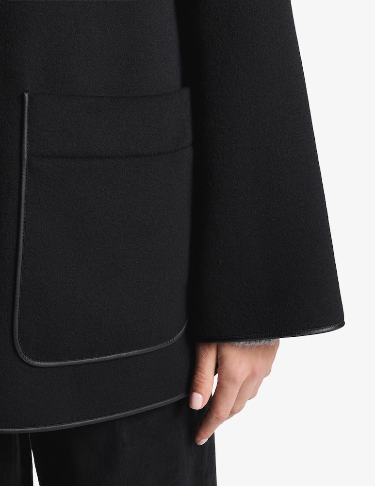 rinascente Fay Caban bimateriale in lana e cashmere