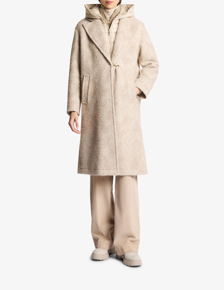 rinascente Fay Cappotto con cappuccio