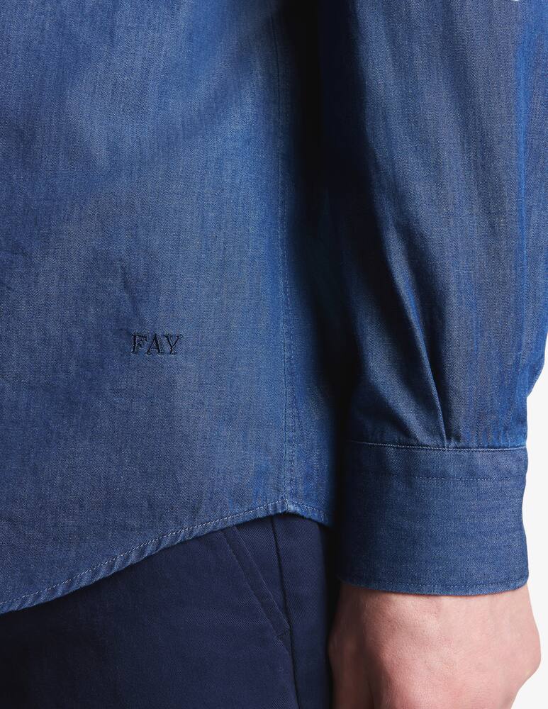 rinascente Fay Camicia regular in jeans