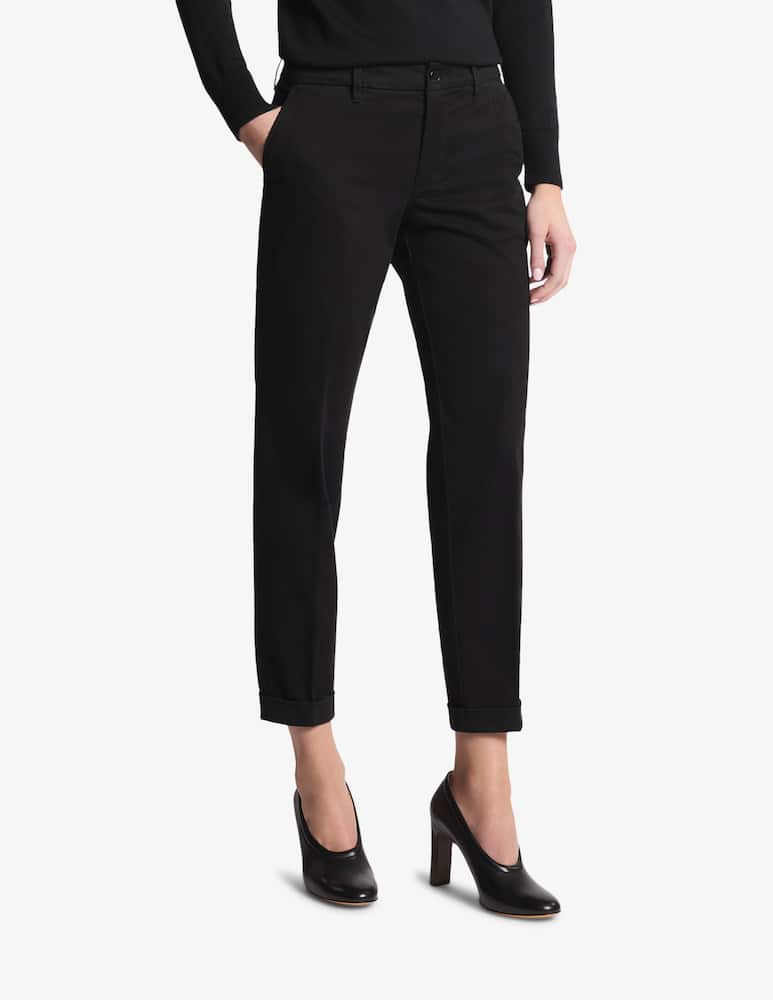 Fay Slim Trousers in Strech Cotton - picture 1 Fay Slim Trousers in Strech Cotton - picture 1