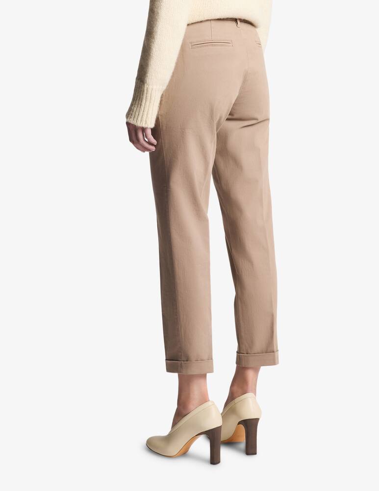 rinascente Fay Slim Trousers in Strech Cotton