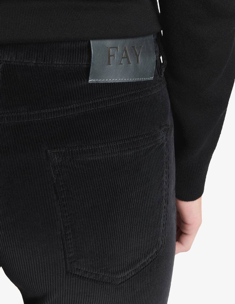rinascente Fay Corduroy straight-leg trousers