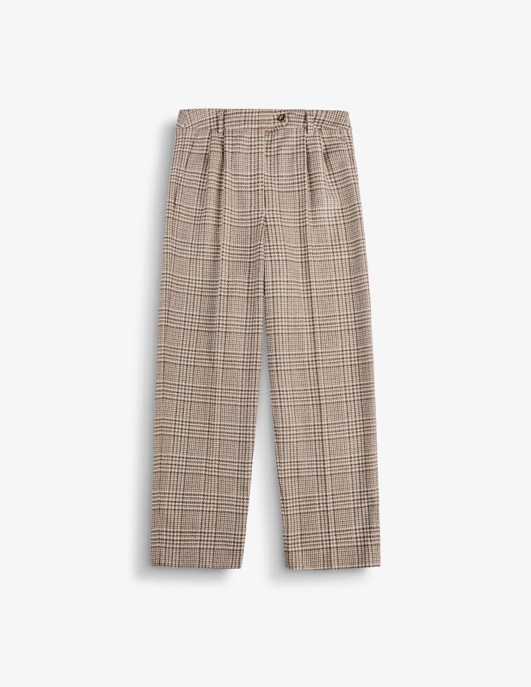 Fay Regular Trousers in Prince of Wales Wool Flannel - picture 5 Fay Regular Trousers in Prince of Wales Wool Flannel - picture 5