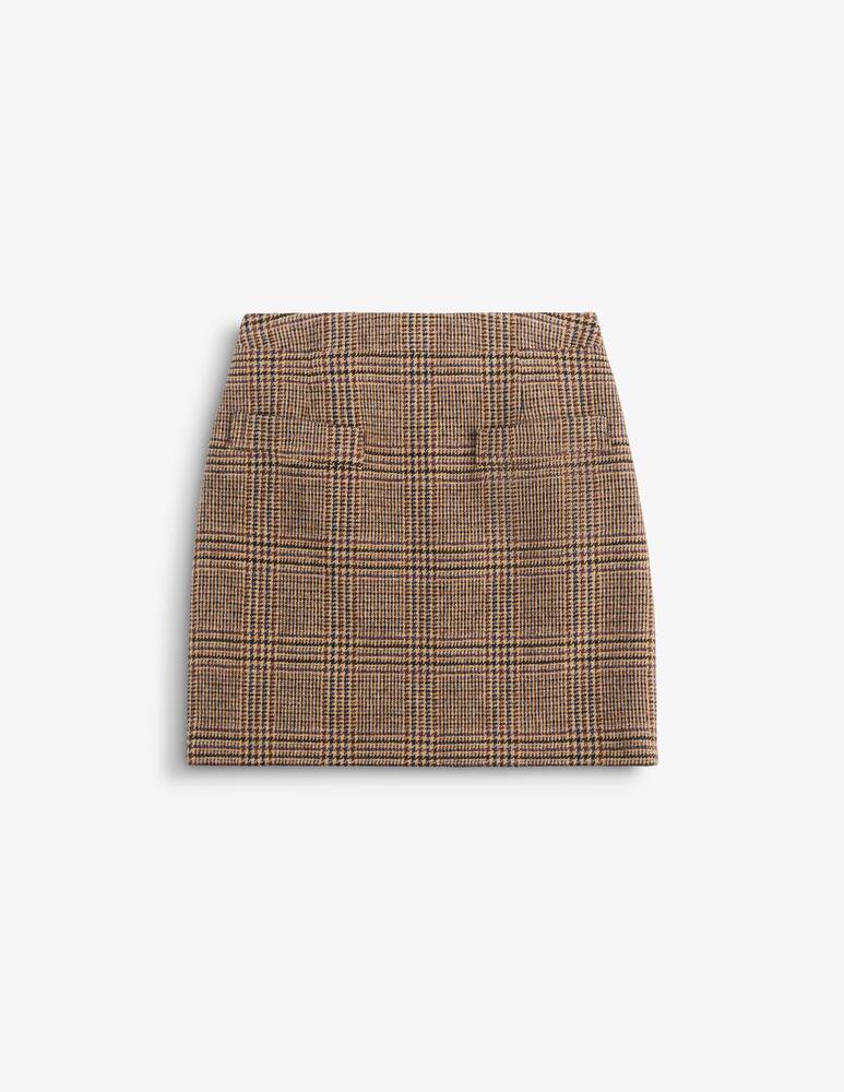 rinascente Fay Skirt in Prince of Wales Wool