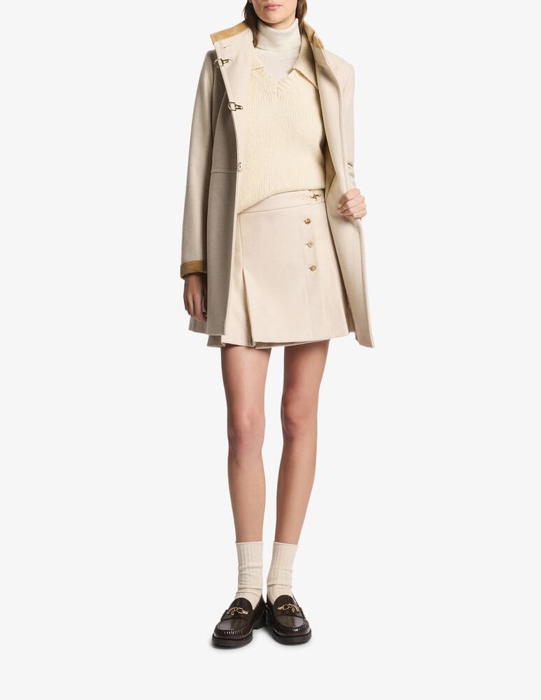 rinascente Fay Wool mélange mini skirt