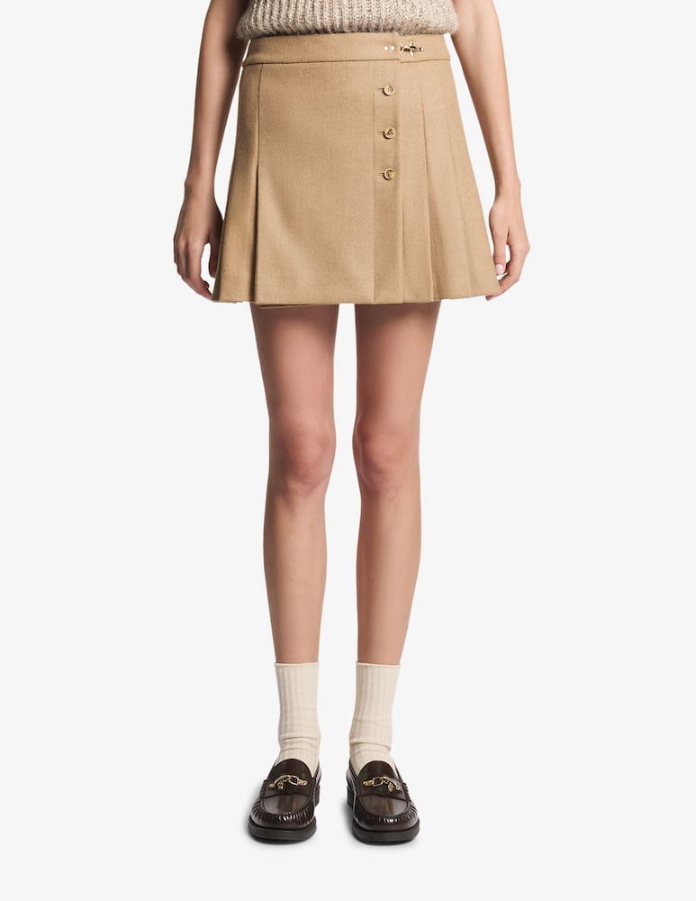 rinascente Fay Wool mélange mini skirt 