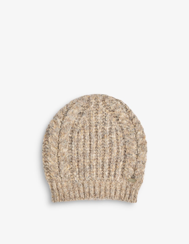 rinascente Fay Beanie in Mélange Alpaca