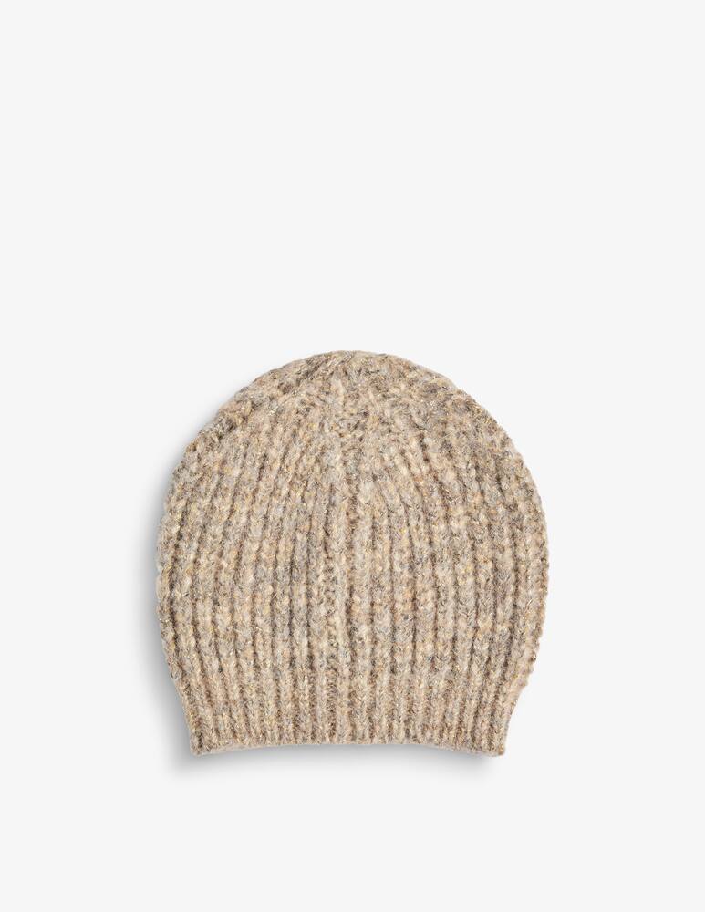 rinascente Fay Beanie in Mélange Alpaca