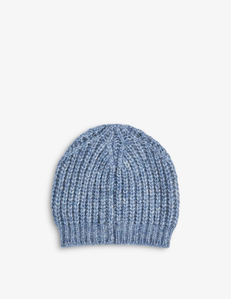 rinascente Fay Beanie in Mélange Alpaca