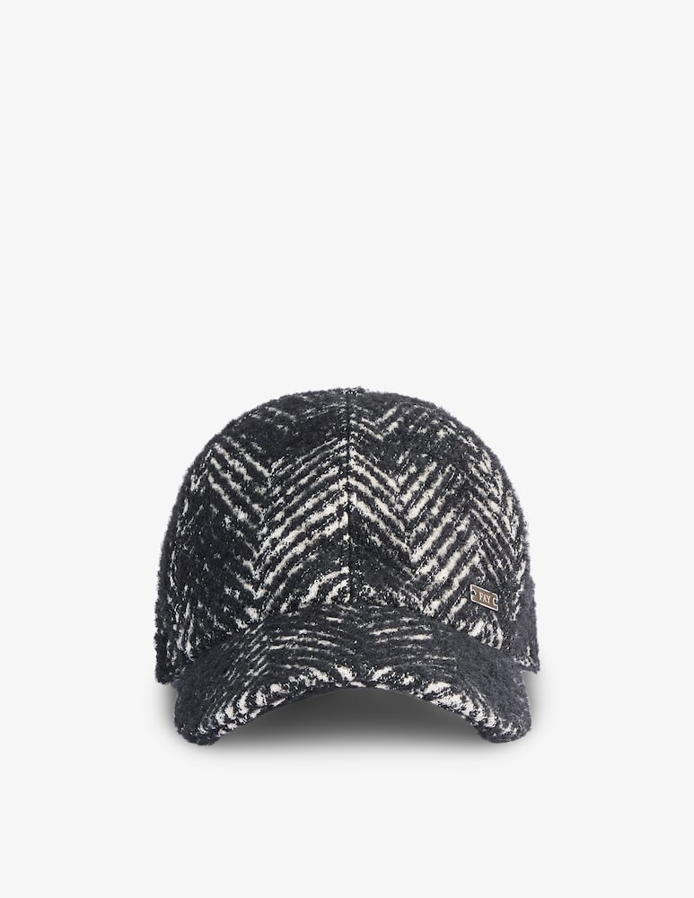 rinascente Fay Cappello da Baseball in Resca di Lana e Mohair