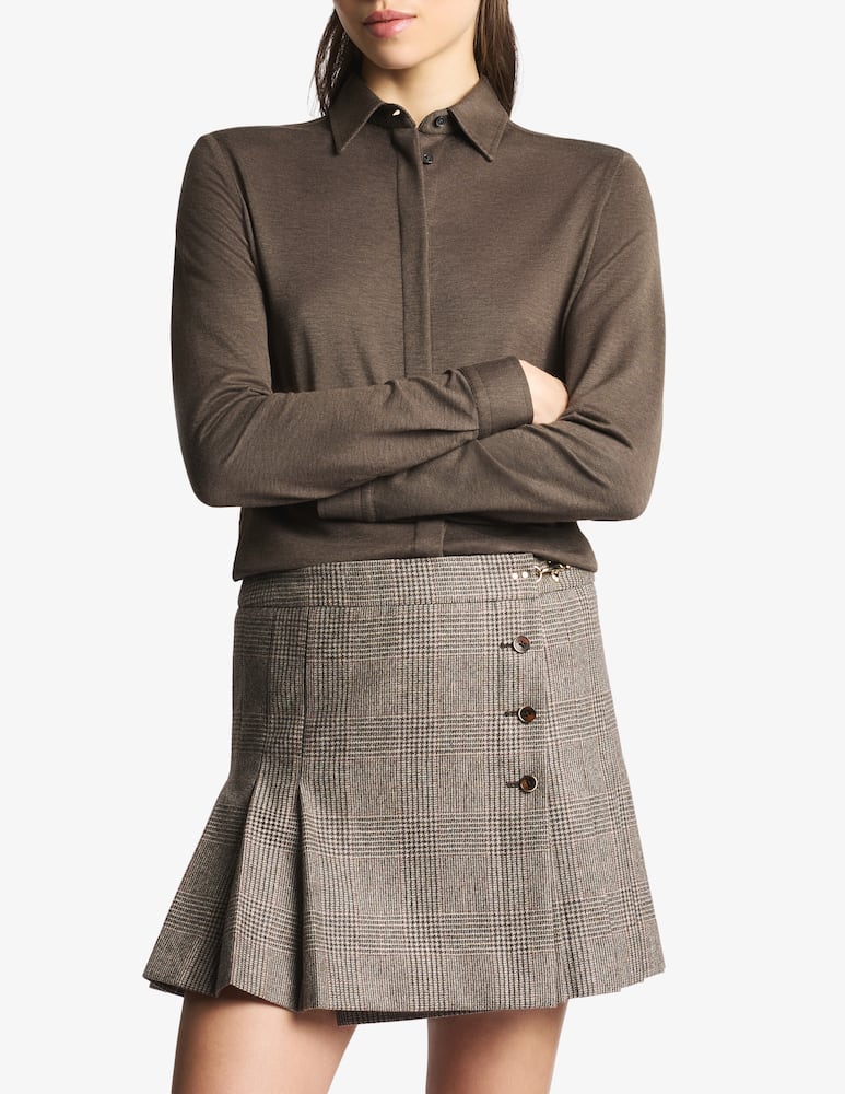 rinascente Fay Slim piquet jersey shirt