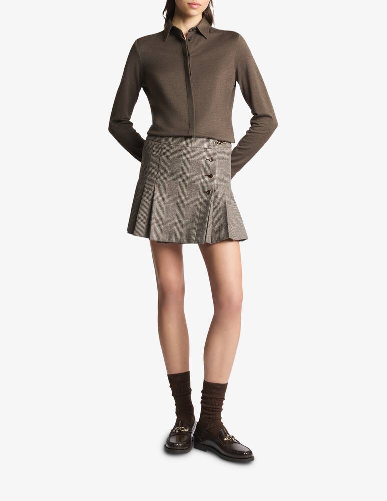 rinascente Fay Slim piquet jersey shirt