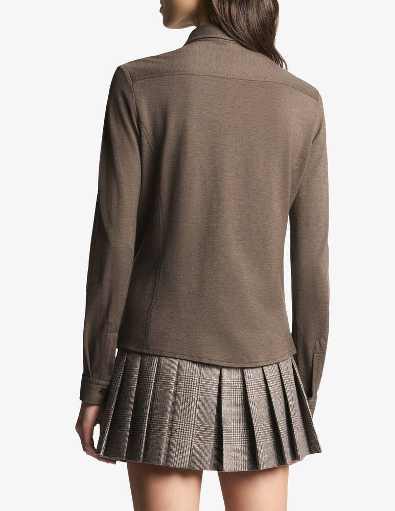 rinascente Fay Slim piquet jersey shirt