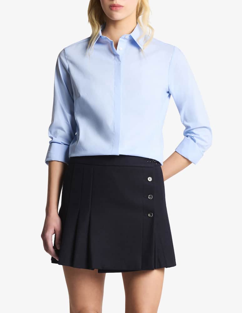 rinascente Fay Slim Shirt in Stretch Cotton