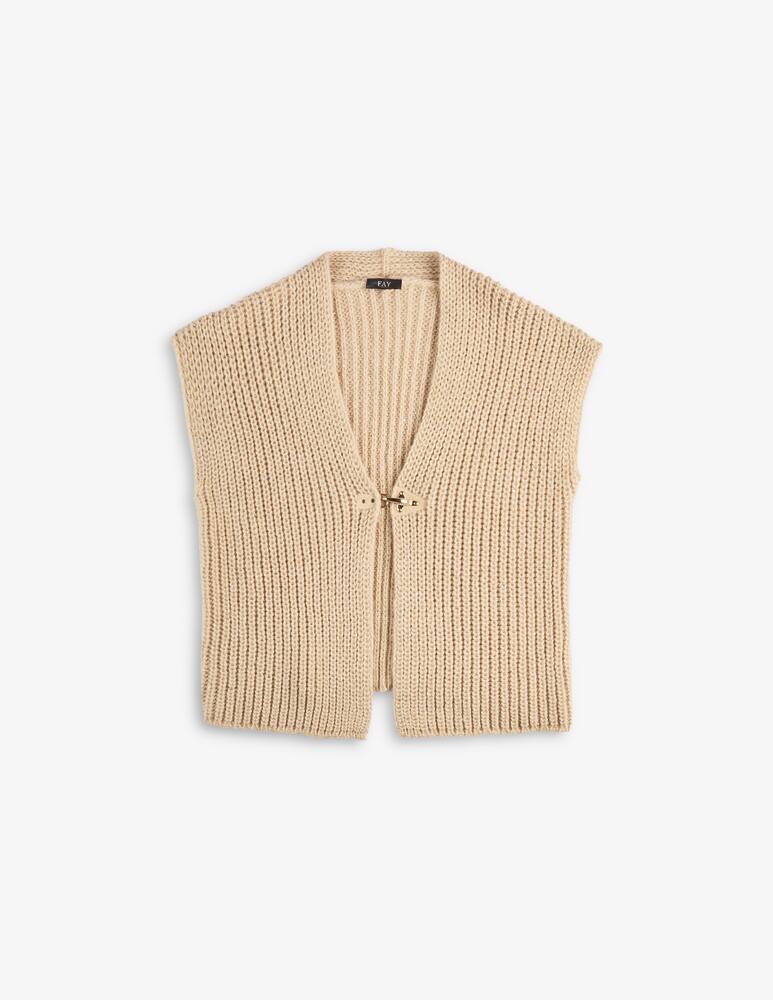 rinascente Fay Waistcoat in Mohair with Sequins