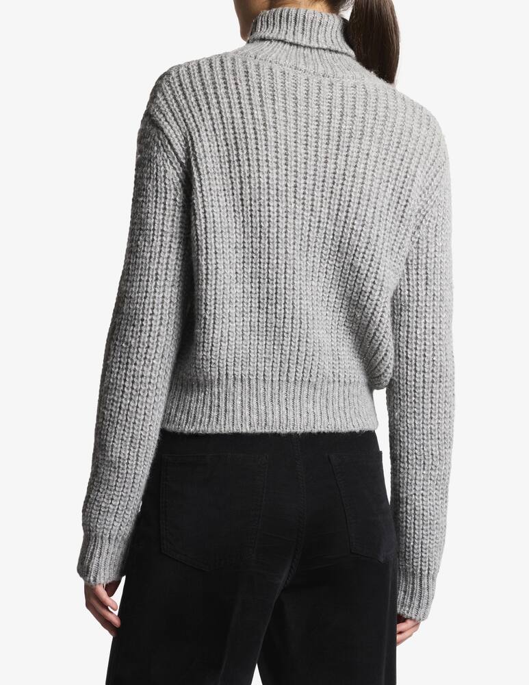 Fay Turtleneck in Mohair with Sequins - picture 3
