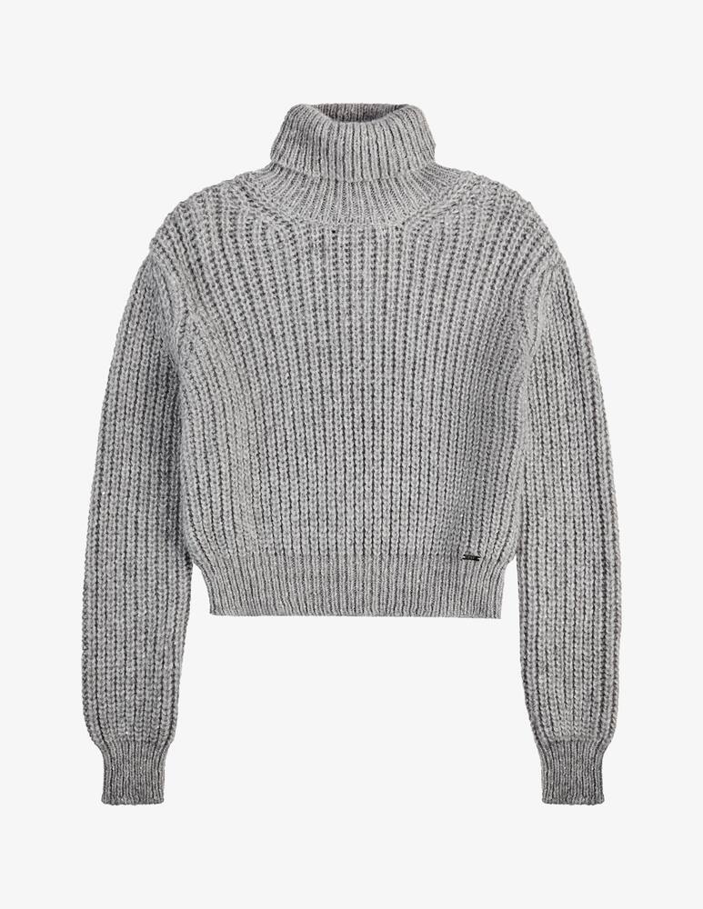 rinascente Fay Turtleneck in Mohair with Sequins