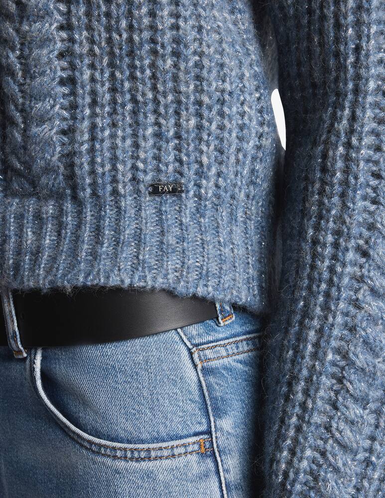 rinascente Fay Bomber in Alpaca Mélange