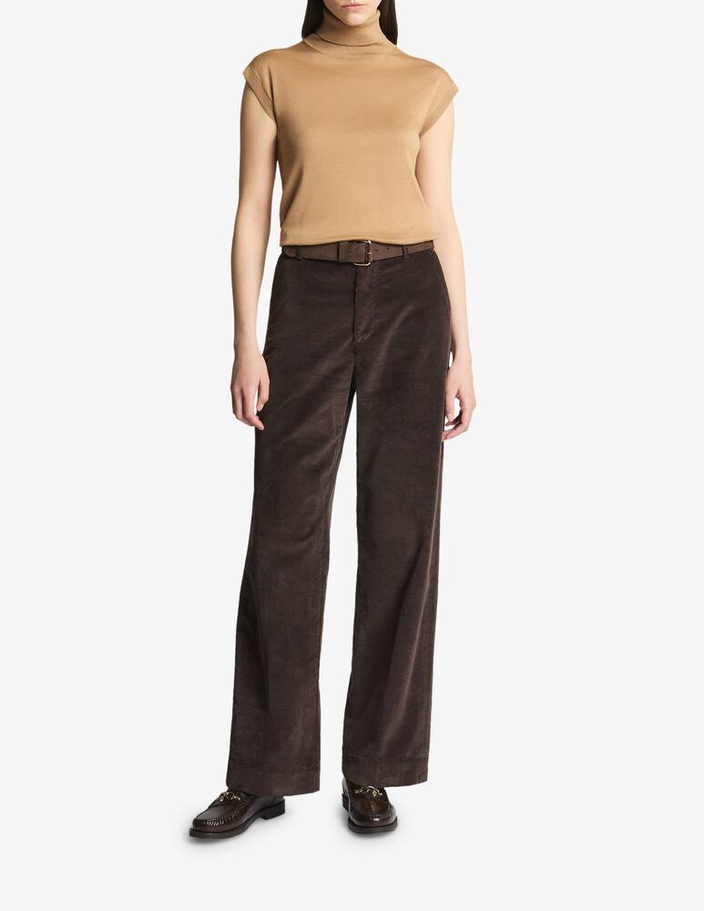 rinascente Fay Sleeveless Turtleneck in Wool