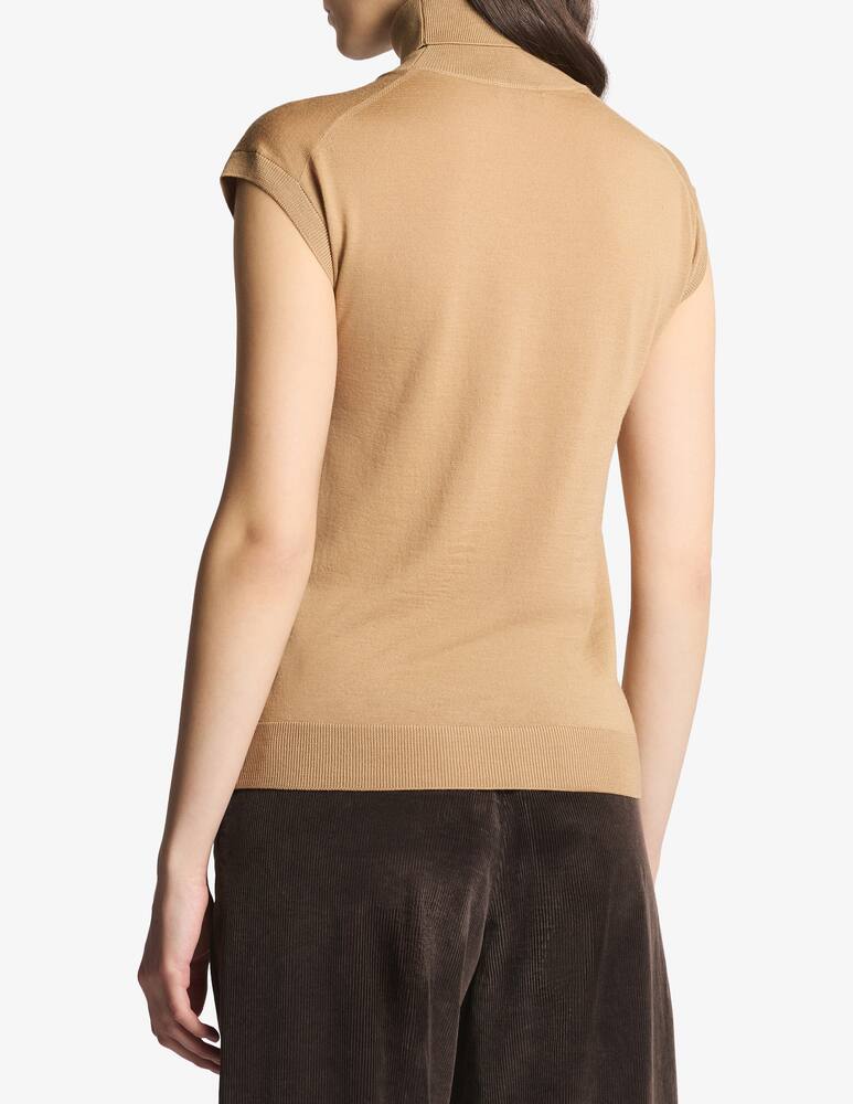 rinascente Fay Sleeveless Turtleneck in Wool