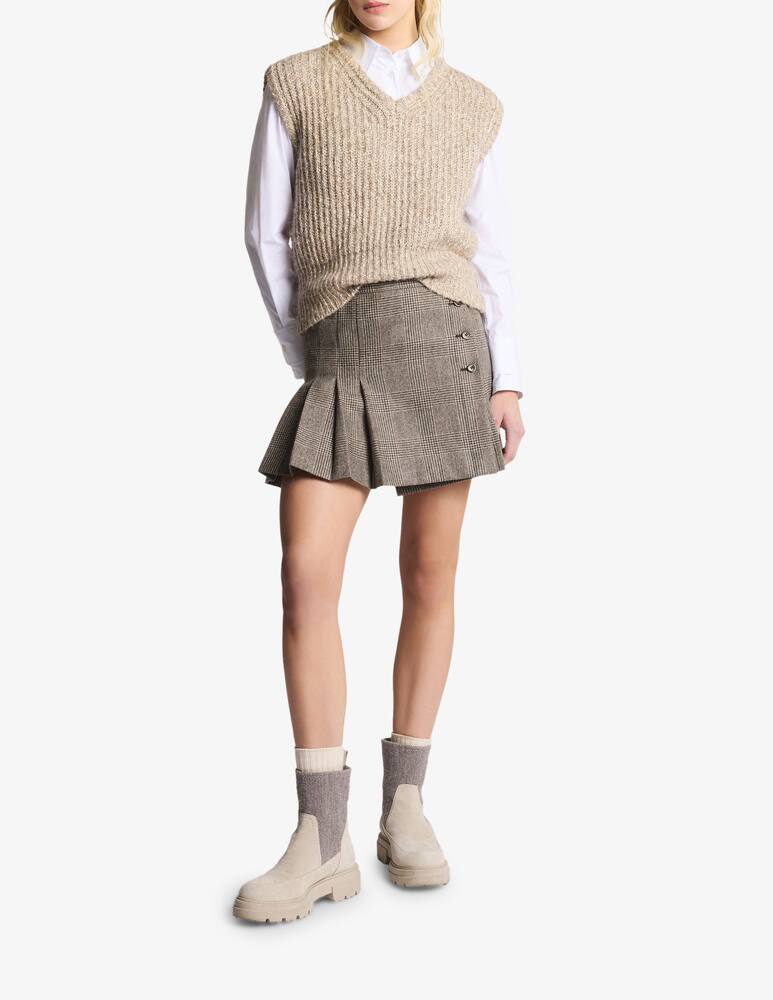 rinascente Fay Waistcoat in Cotton and Alpaca