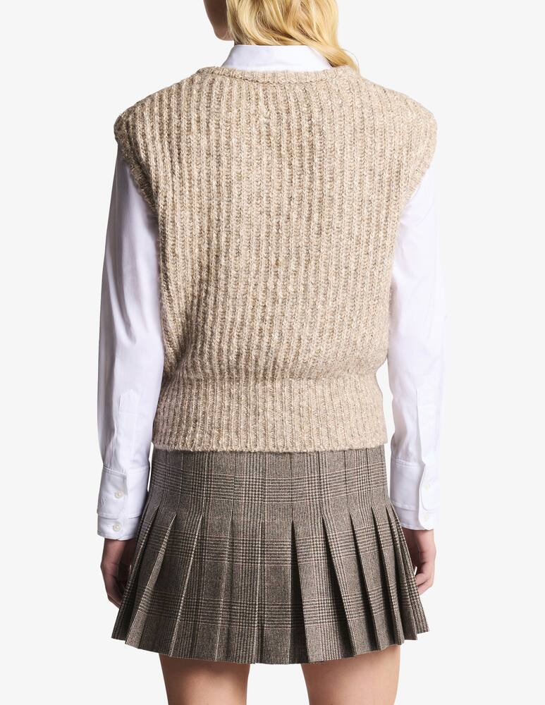 rinascente Fay Waistcoat in Cotton and Alpaca