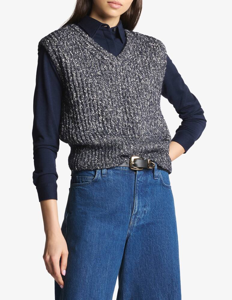 Fay Gilet in cotone e alpaca - immagine 1 Fay Gilet in cotone e alpaca - immagine 1