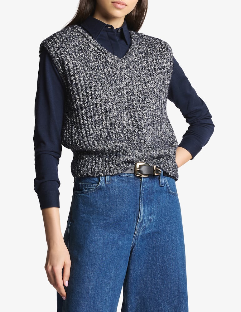 rinascente Fay Cotton and alpaca vest