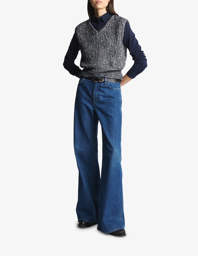 rinascente Fay Cotton and alpaca vest