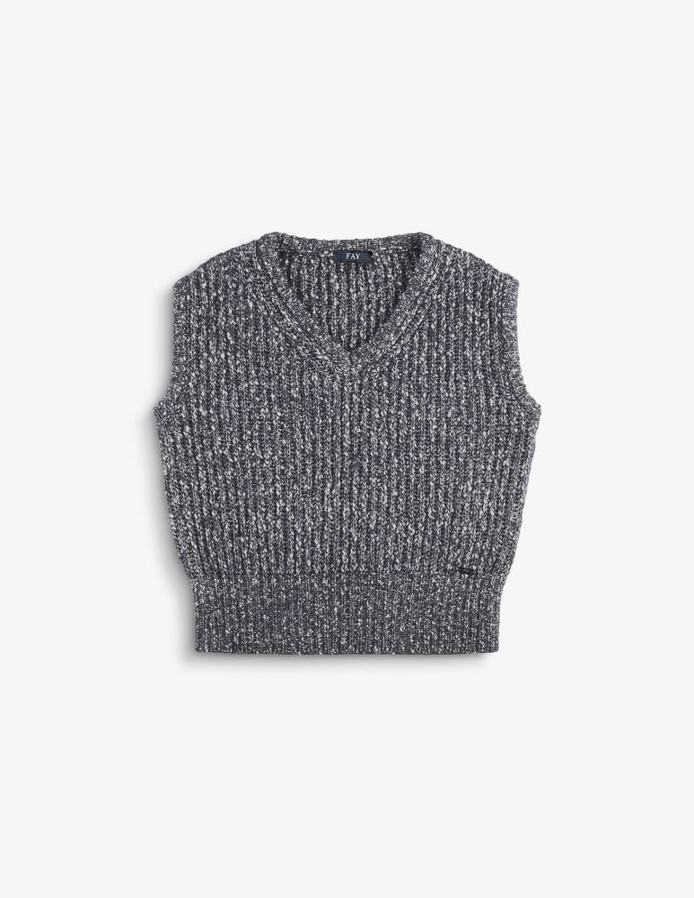 Fay Gilet in cotone e alpaca - immagine 5 Fay Gilet in cotone e alpaca - immagine 5