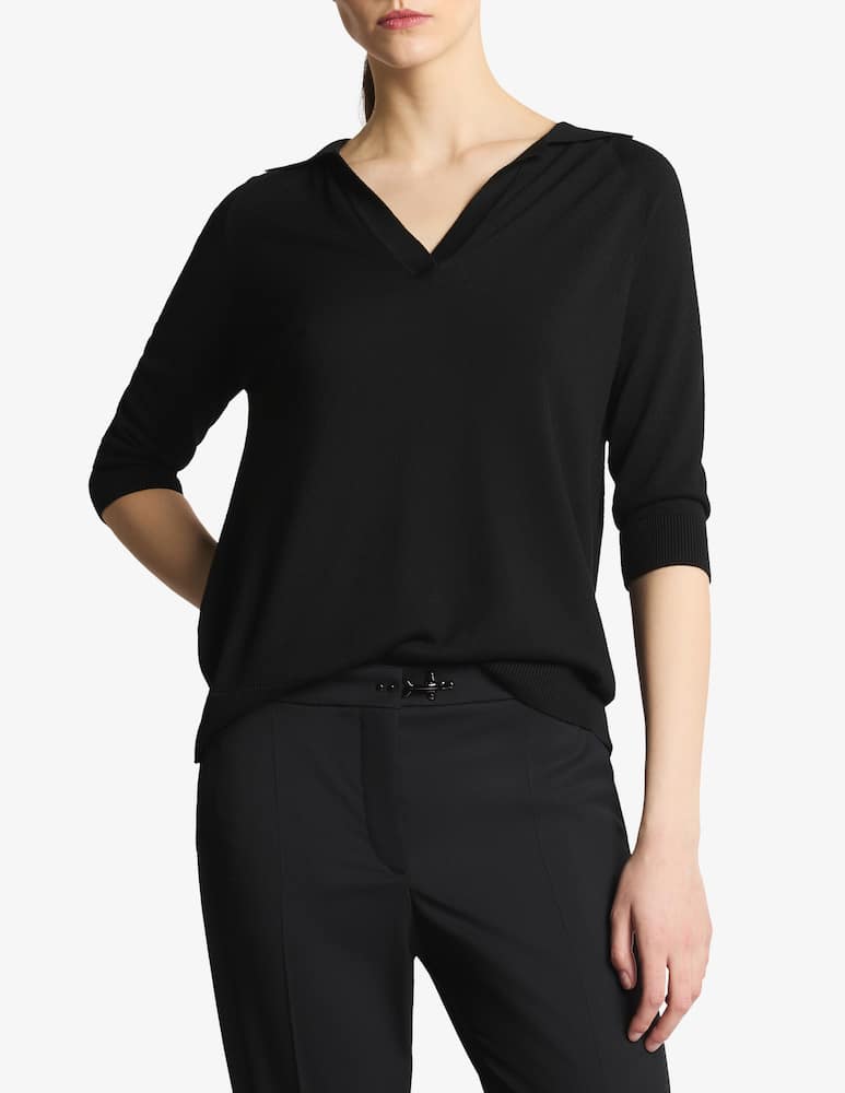 rinascente Fay Polo Shirt in Viscose and Cashmere