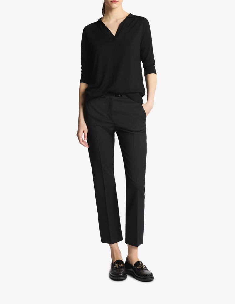 rinascente Fay Polo Shirt in Viscose and Cashmere