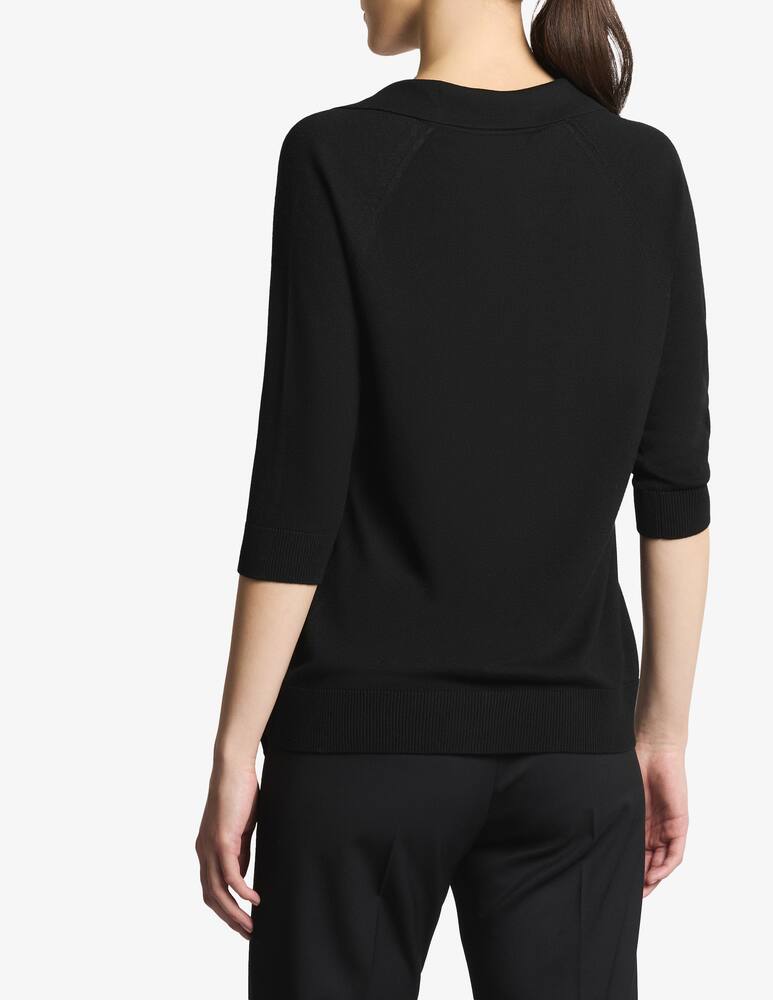 rinascente Fay Polo Shirt in Viscose and Cashmere
