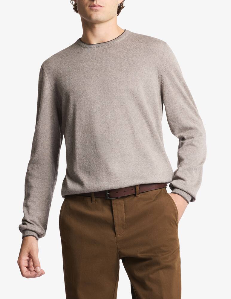 Fay Elbow patch wool jumper - picture 1 Fay Elbow patch wool jumper - picture 1