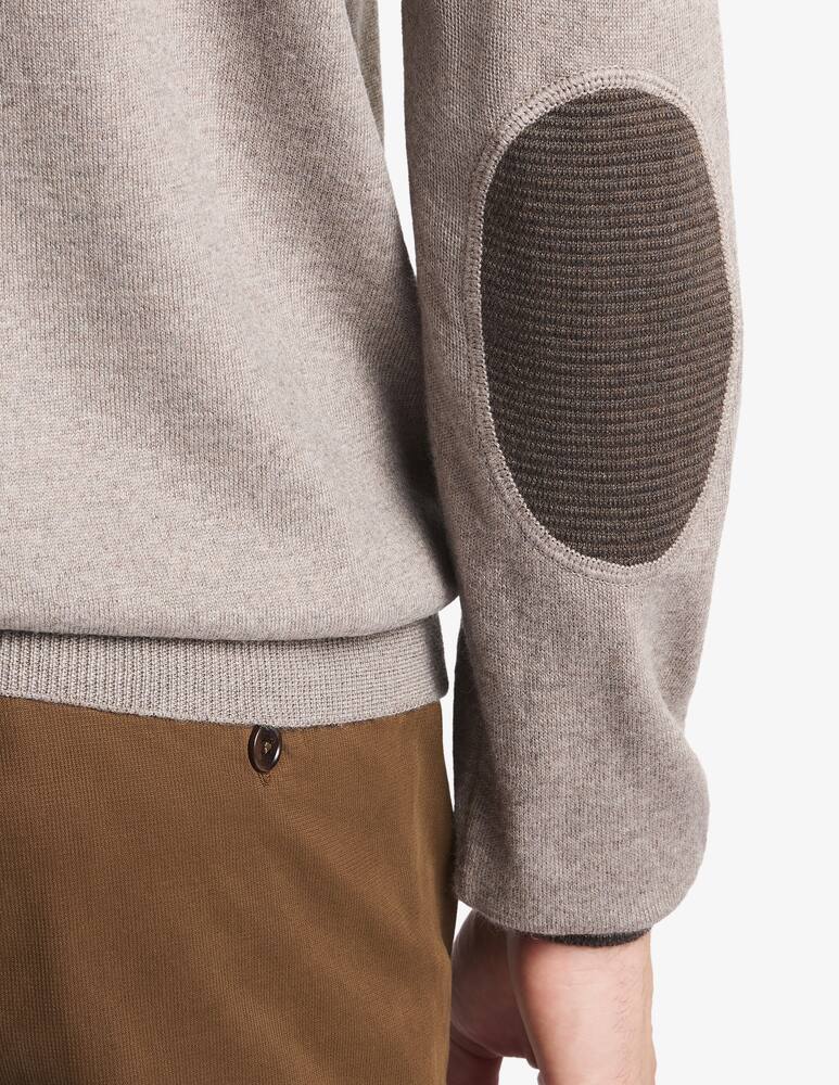 Fay Elbow patch wool jumper - picture 4 Fay Elbow patch wool jumper - picture 4