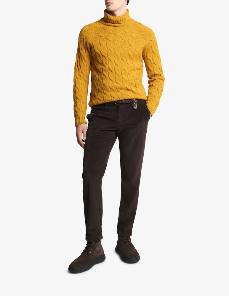 rinascente Fay Dolcevita lana intrecciata