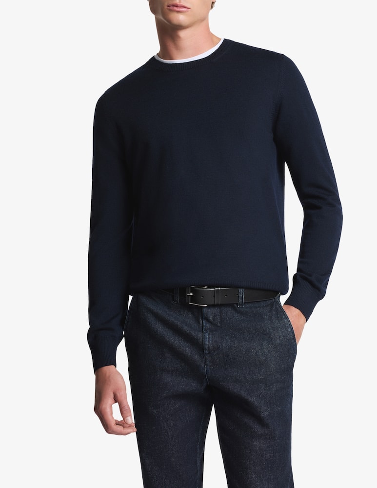 rinascente Fay Merino crewneck jumper