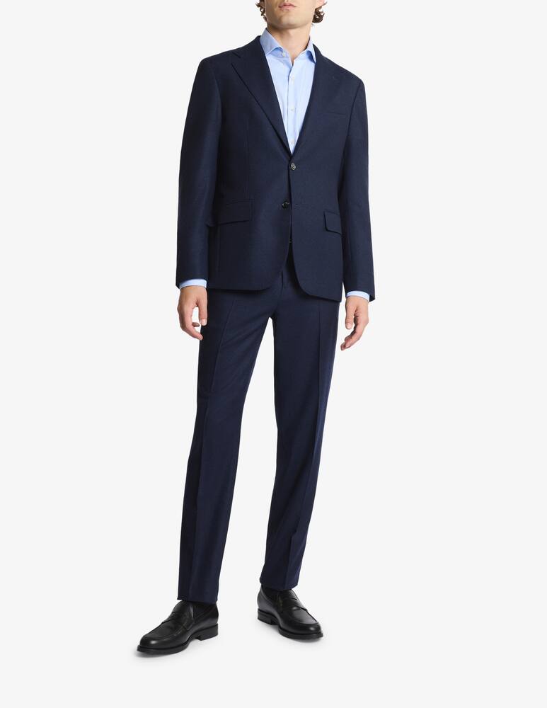 Fay Regular wool flannel trousers - picture 2 Fay Regular wool flannel trousers - picture 2