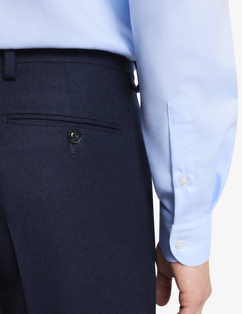 Fay Regular wool flannel trousers - picture 4 Fay Regular wool flannel trousers - picture 4
