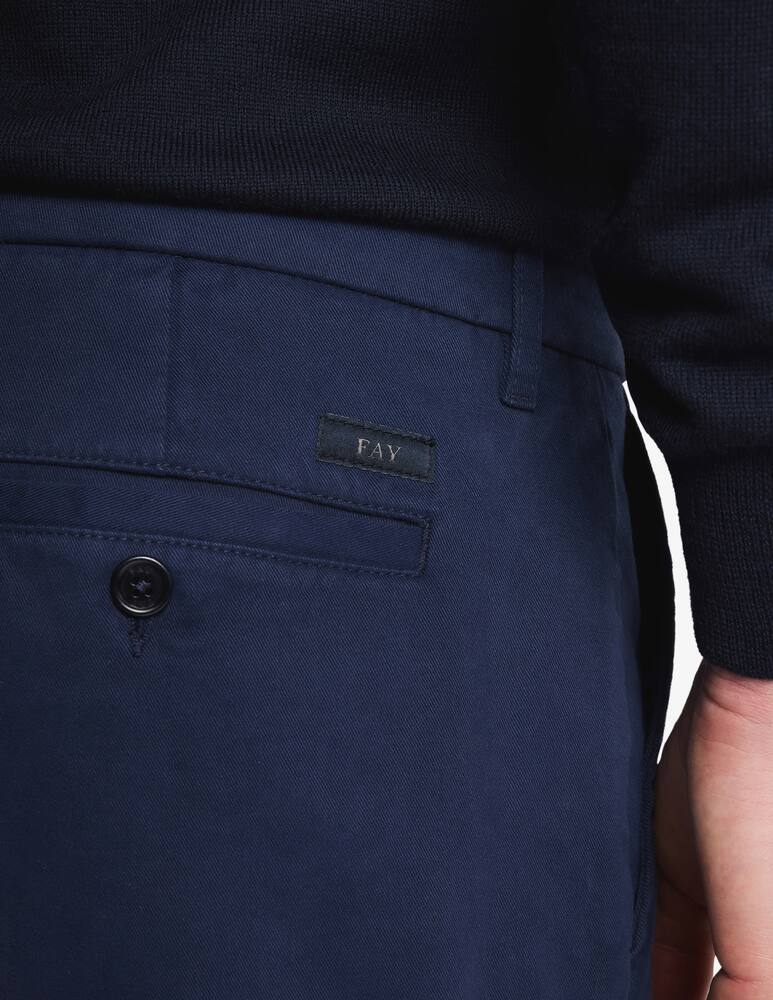 rinascente Fay Pantaloni slim gabardine