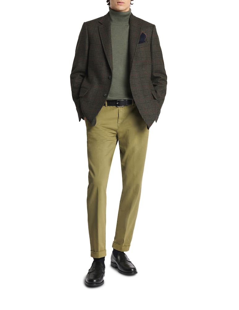 Fay Slim Trousers in Gabardine - picture 2