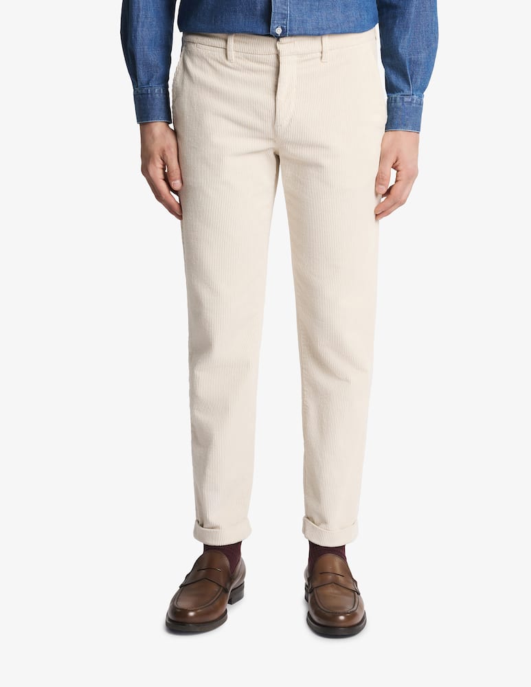 rinascente Fay Pantaloni slim velluto