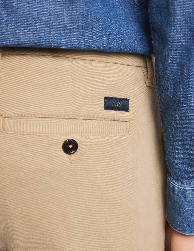 Fay Slim twill trousers - picture 4 Fay Slim twill trousers - picture 4