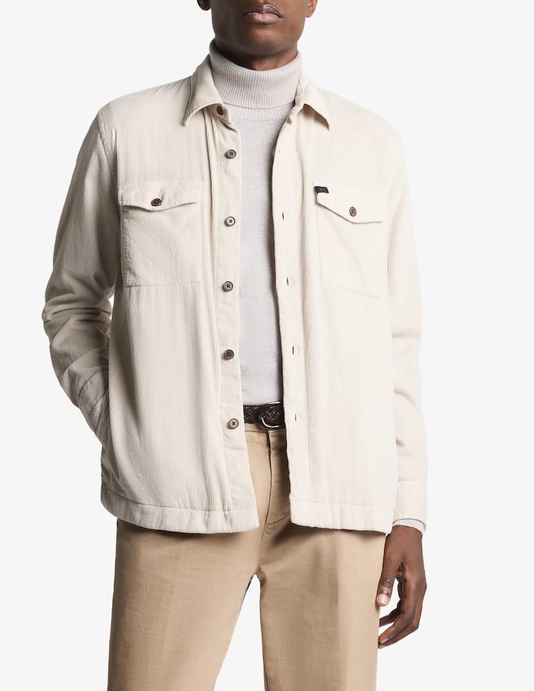 rinascente Fay Camicia giacca in velluto