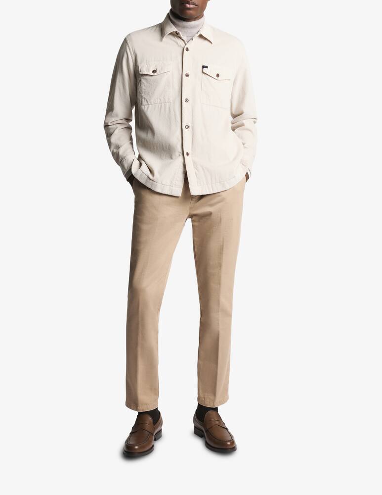 rinascente Fay Camicia giacca in velluto