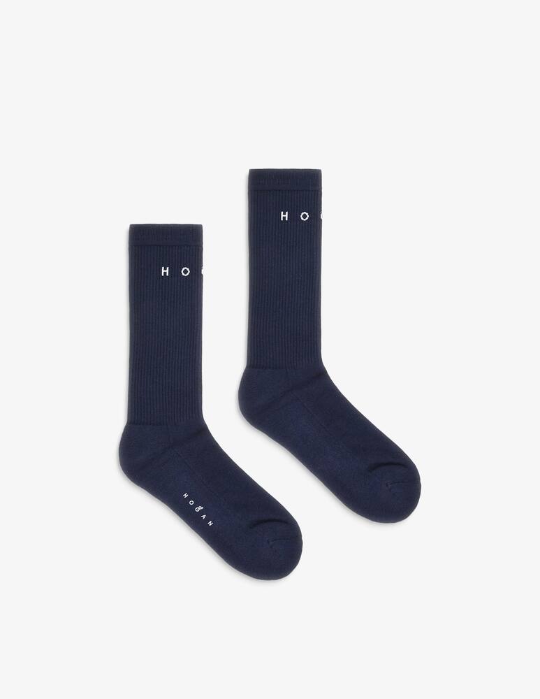 rinascente Hogan Logo ribbed socks