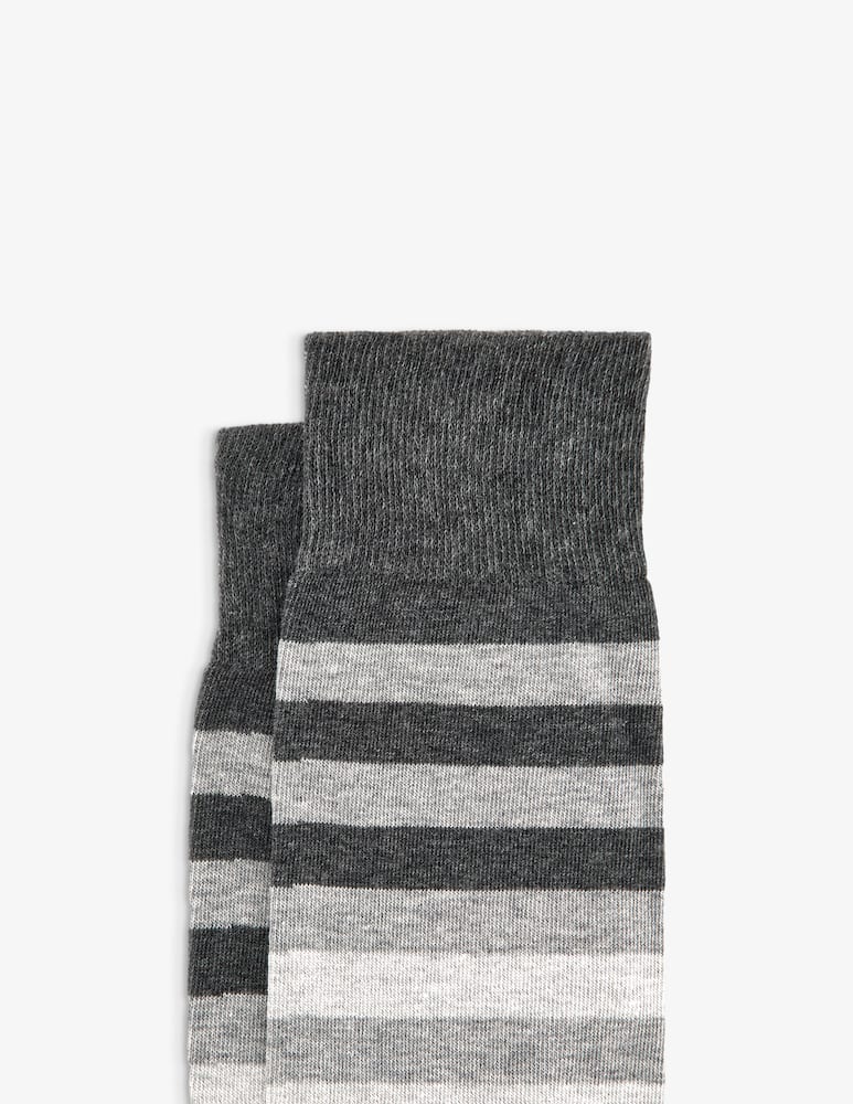 rinascente Hogan Striped knit socks