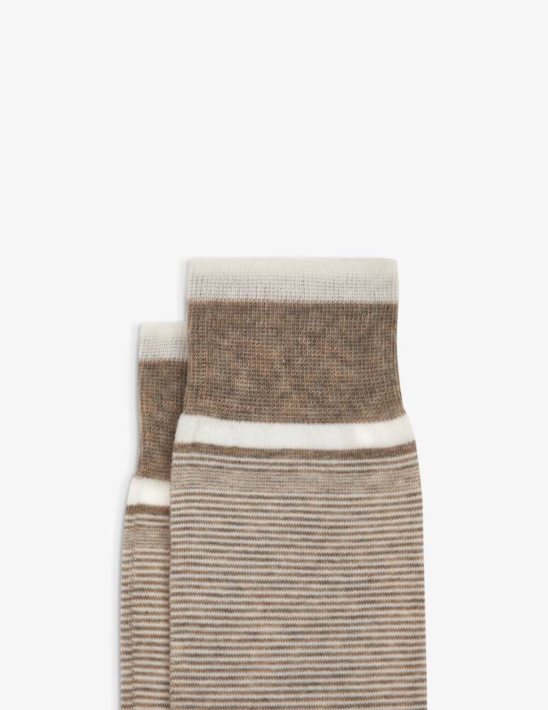 rinascente Hogan Striped crew socks