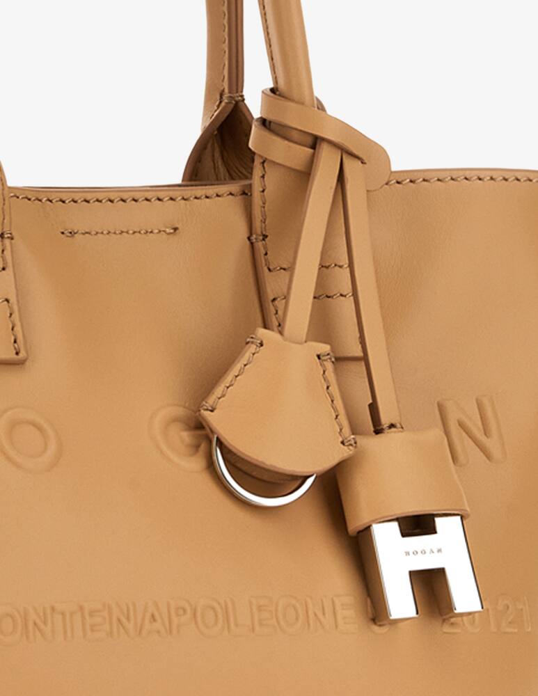 rinascente Hogan Script  shopping tote bag mini
