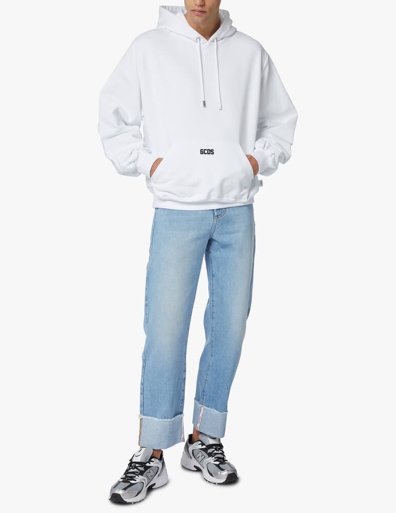 rinascente GCDS Felpa con cappuccio maxi
